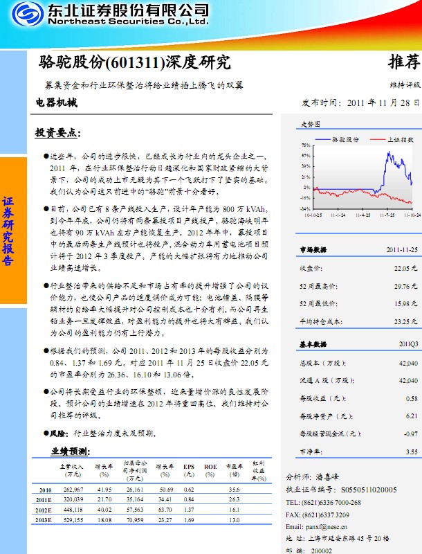 ���չɷ�-601311-����о�