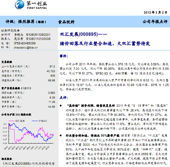 ˫㷢չ-000895-걨ۻ估ҵϼ,˫ƴ